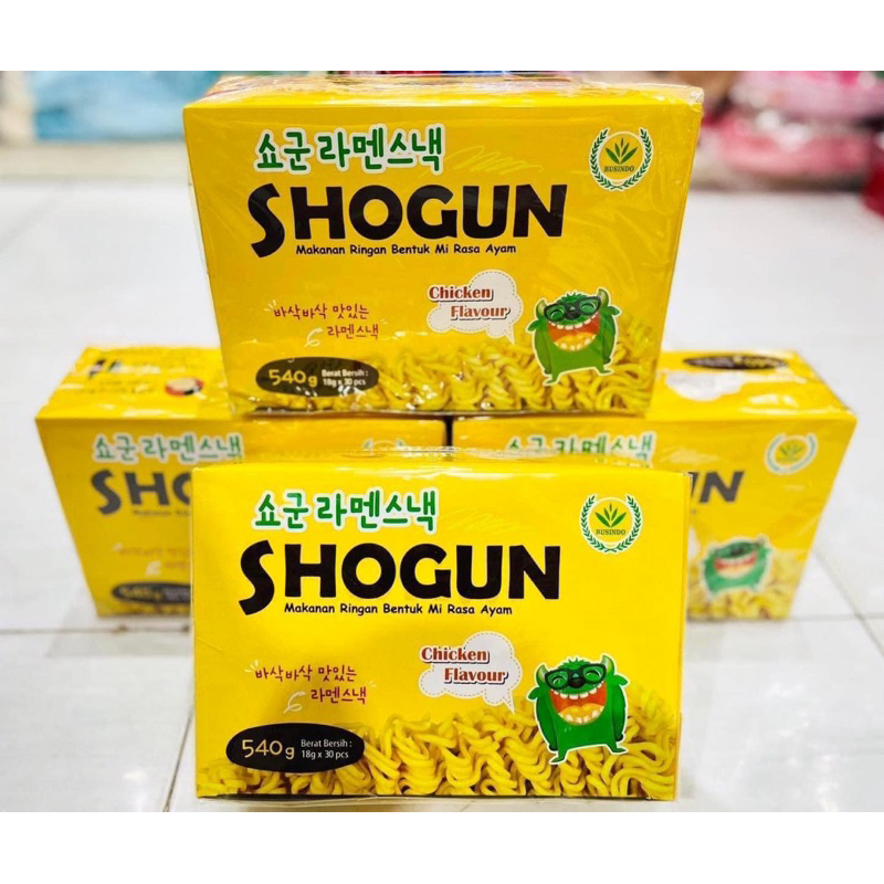 Mì Shogun - mì tôm sống ăn liền Hàn Quốc