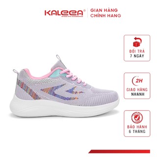 Kaleea - Giày Thể Thao Nữ Vải Dệt Kim Thoáng Khí Phù Hợp Giày Chạy Bộ, Tập Gym - T143