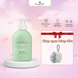 Dầu xả nước hoa muối biển Flowery LADY 500ml