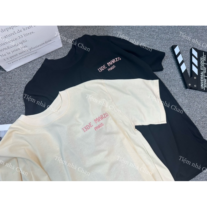 Áo Phông 13De Marzo Gấu Tim Hồng (Ảnh thật)