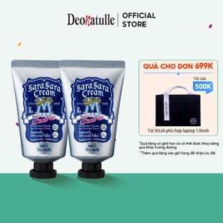 Combo 2 Kem Khử Mùi Ngăn Mồ Hôi Hương Bạc Hà Cho Nam Deonatulle Sara Sara Cream For Men 45G