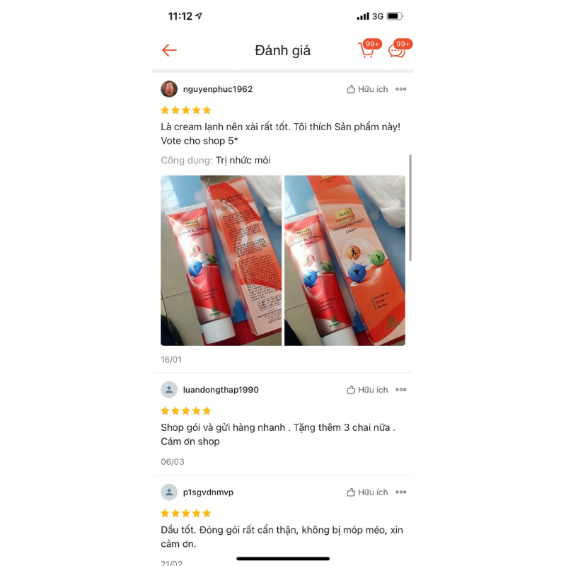 Dầu Lạnh Hàn Quốc Đỏ Xoa Bóp Multi Glucoaid & Omega3 Cream 165ml - xoa bóp nhức mỏi,xương khớp, vai gáy