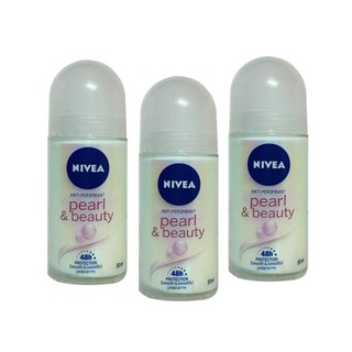 3 chai lăn khử mùi nivea pear & beauty 50ml-chính hãng