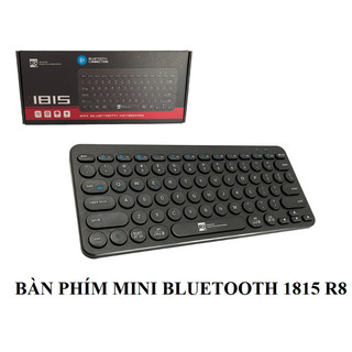 Bàn phím mini bluetooth r8 1815, mới 100%, bảo hành 12 tháng, chính hãng phân phối