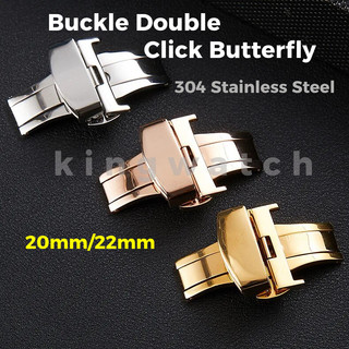 Khóa bướm bấm dành cho đồng hồ , size 20 / 22mm
