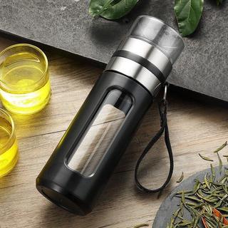 Bình pha trà thuỷ tinh 2 lớp chịu nhiệt cao cấp