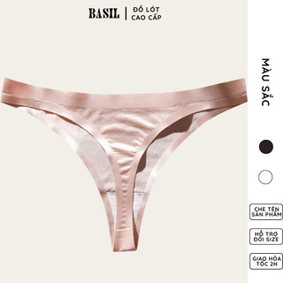 Quần lót lọt khe Basil S03 nữ bóng mịn siêu mỏng nhẹ mát