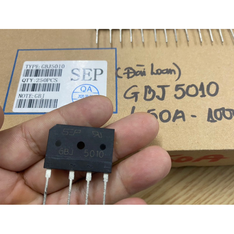 Diode cầu GBJ5010 50A / 1000V # diode chỉnh lưu