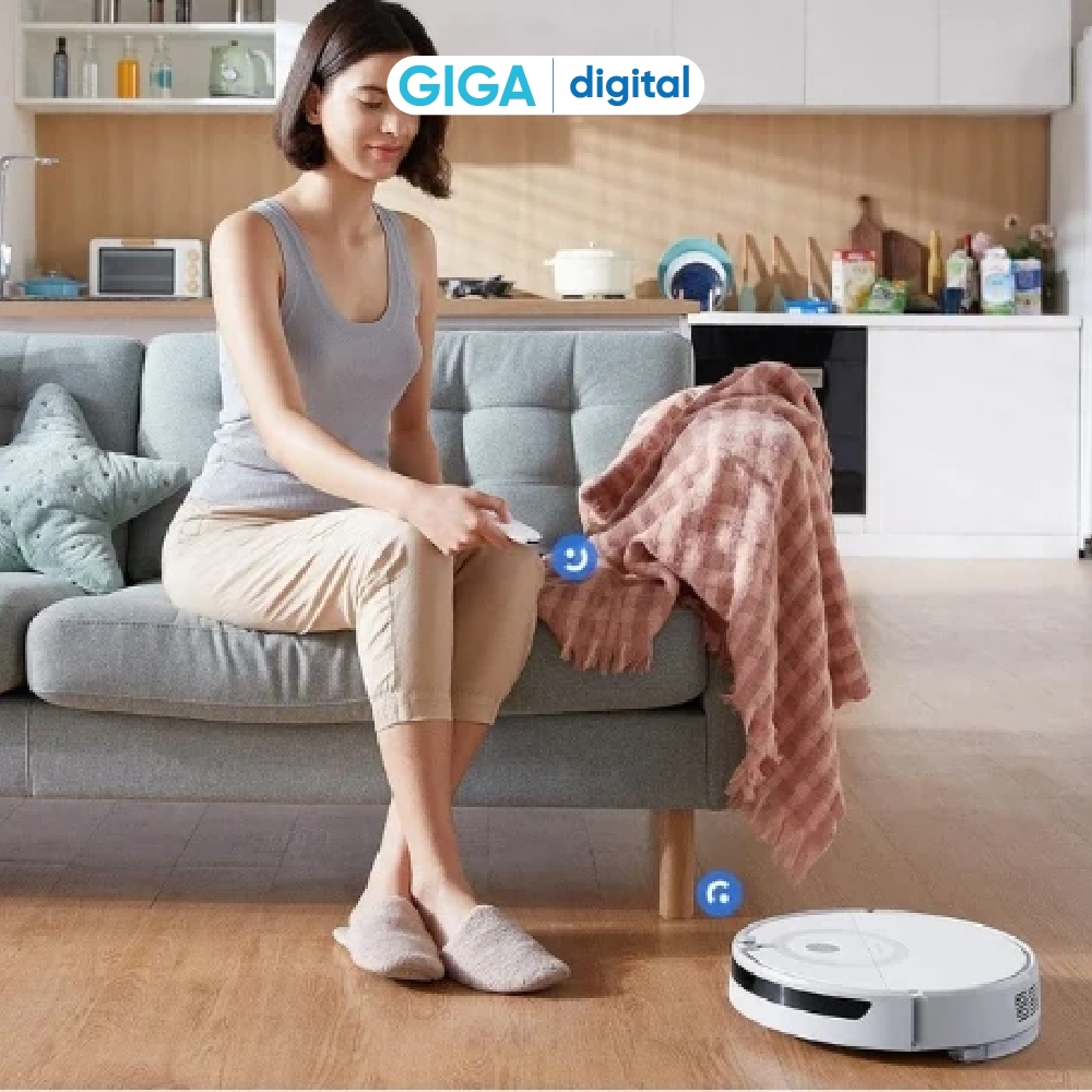 Robot hút bụi lau nhà Xiaomi Vacuum E5 - Ba cấp độ hút - Lực hút 2000Pa - Điều khiển giọng nói | BigBuy360 - bigbuy360.vn