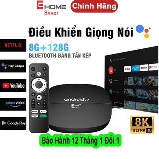 Android TV Box TV98 4K Bản Crack Tiếng Việt Wifi 5G, Bluetooth 4.0 Điều khiển từ xa bằng giọng nói,Xem YouTube vv.