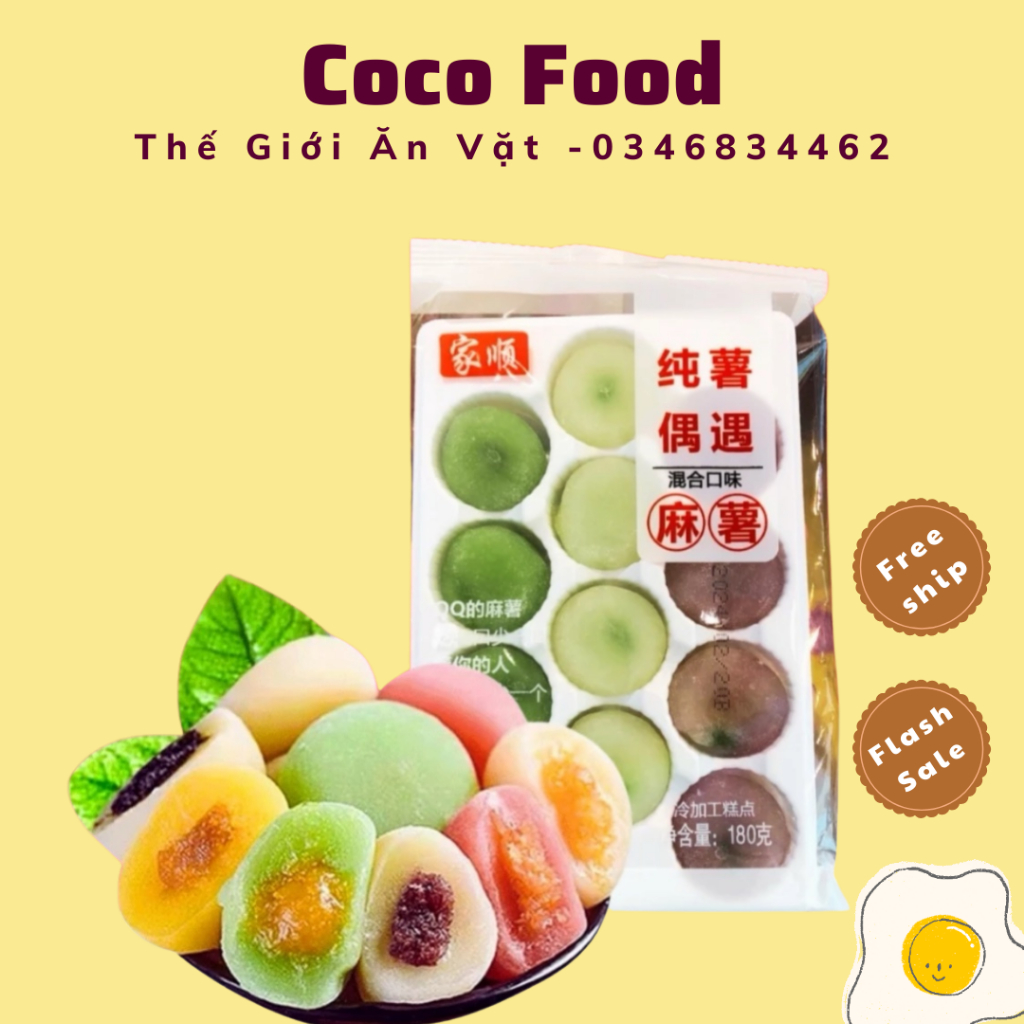 MOCHI TRÁI CÂY NHẬT BẢN