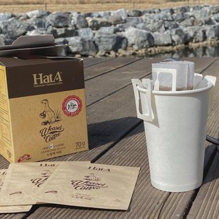 Cà phê chồn phin giấy  Hạt A Cafe Weasel Legend Coffee Drip 130gr