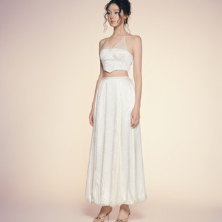 Chân váy bí chất lụa INTO.EIGHT thiết kế (BLISS SKIRT)