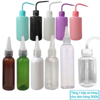 Chai nhựa pet 100ml và 150ml đựng nước vệ sinh mi
