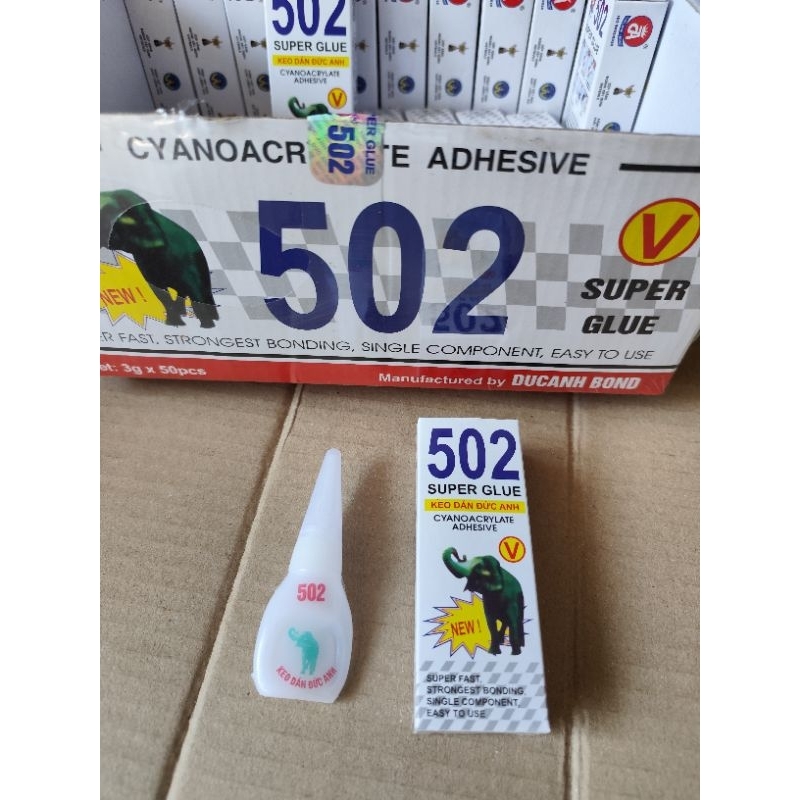 (GIÁ HỦY DIỆT) KEO DÁN SẮT 502 SIÊU DÍNH