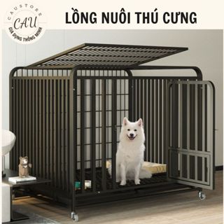 Lồng nuôi thú cưng, chuồng chó mèo nhập khẩu cao cấp, Lồng nuôi chó mèo size lớn,