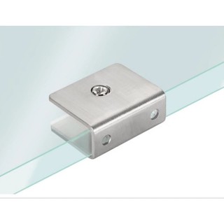 Bas U inox 304 kẹp kính