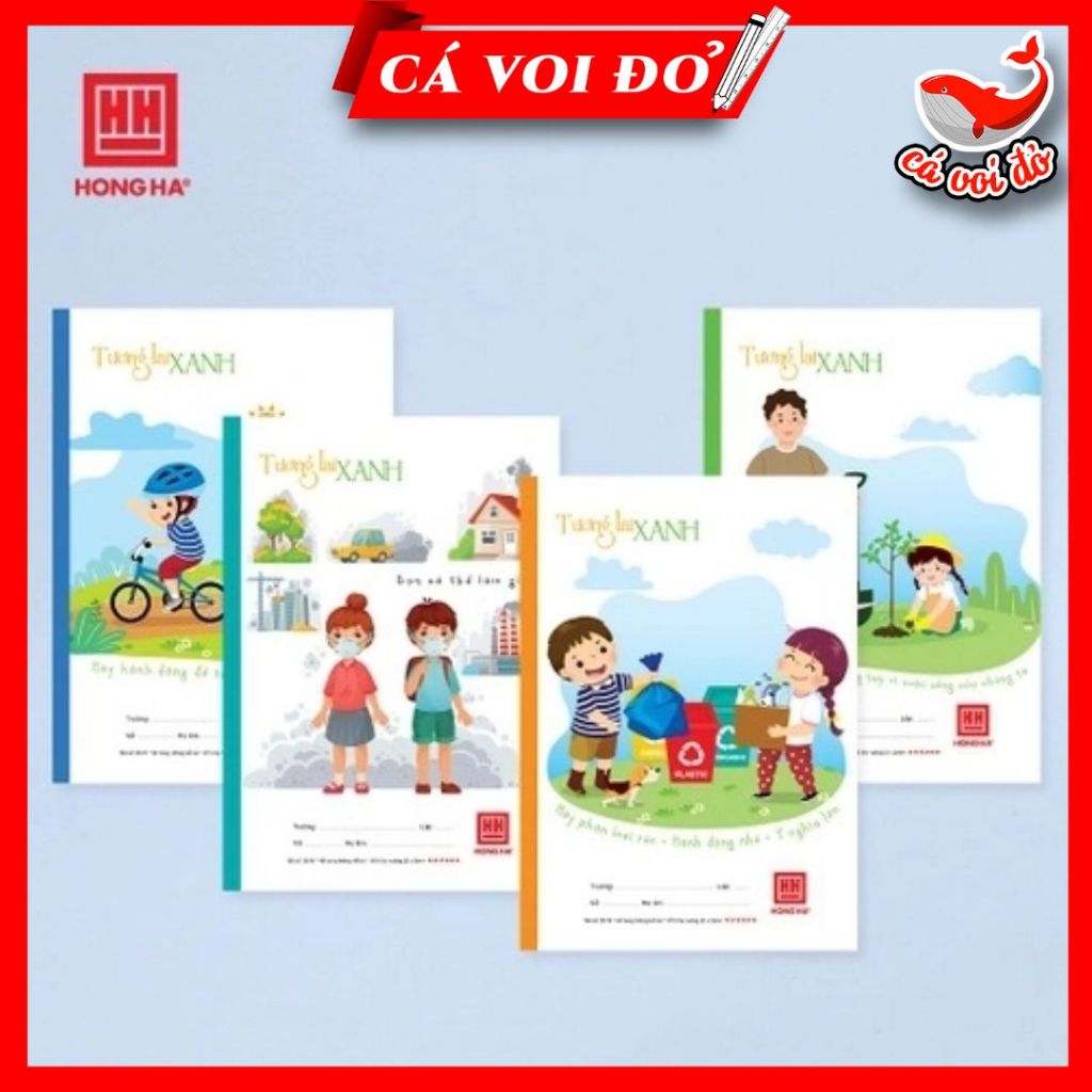 Combo 5 quyển Vở 5 Ô ly 48 trang School Tương Lai Xanh (0519) / 1 quyển