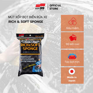 Mút xốp bọt biển rửa xe Soft99 Rich & Soft Sponge C-142 C-96