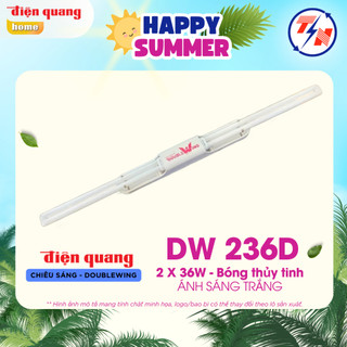Bộ đèn DOUBLEWING Điện Quang ĐQ DW 236D ( 2x36W ánh sáng trắng )