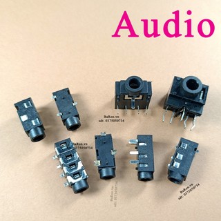 Jack cắm Audio âm thanh 3.5 Jack cái 3 tiếp điểm