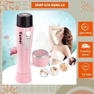 Máy tẩy lông mini - máy cạo lông kemei cao cấp sử dụng tiện lợi nhỏ gọn