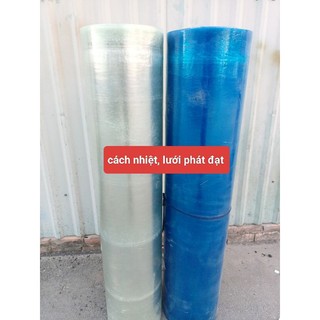 (khổ tôn cao 1,2m x 8zem cuộn dài 20m) tôn nhựa lấy sáng trắng mờ, xanh che nắng mưa ...