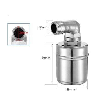 Phao Cơ Chống Tràn Tự Động, Van Phao Tự Động Ngắt Nước Inox 304