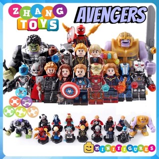 Đồ chơi Xếp hình Black Widow Hawkeye Ant man Pepper Thor War Machine Nebula Nick Fury Captain America Minifigures SY1311