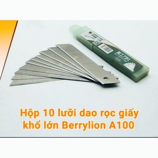 10 lưỡi dao rọc giấy lớn thép sk5