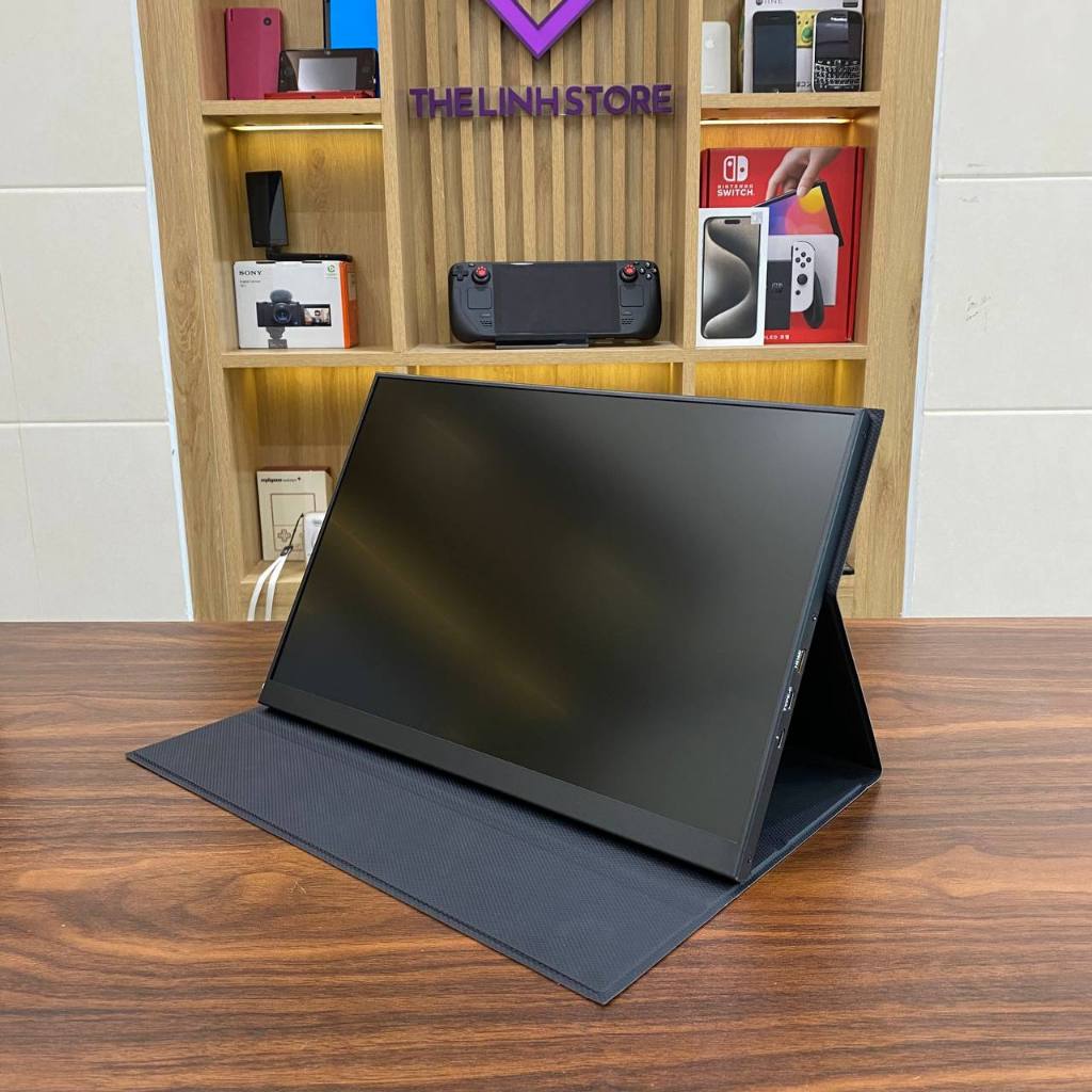 Màn hình di động 15 inch IPS 2K 144Hz có Type-C ThunderBolt - Tặng kèm bao da | BigBuy360 - bigbuy360.vn