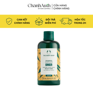 (Bản Anh Quốc) Dầu gội gừng The Body Shop 400ML phân biệt hàng chính hãng