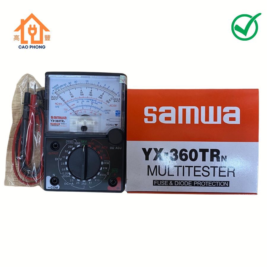 Đồng hồ đo điện SAMWA YX360TR-YX960TR-đồng hồ đo điện vạn năng-đồng hồ vạn năng kim sanwa 360-960| diengiadungcaophong