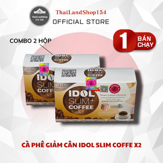 Combo 2 hộp cà phê giảm cân idol slim coffee x2 thái lan