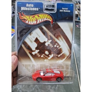 Xe hotwheels ferrari 360 modena auto milestones