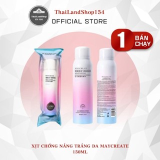 Xịt Chống Nắng Trắng Da MayCreate 150ml