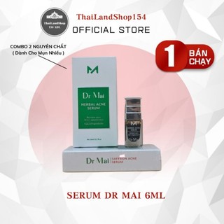 Dr Mai Combo 2 Nguyên Chất, Serum sạch mụn Dr Mai 5ml, lựa chọn hoàn hảo cho làn da mụn ( chính hãng )