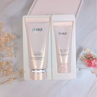 💥💥💥 set sữa rửa mặt ohui hồng miracle moisture cleansing foam làm sạch dịu nhẹ cho da