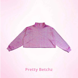 Áo Icy Pink Blink Croptop
