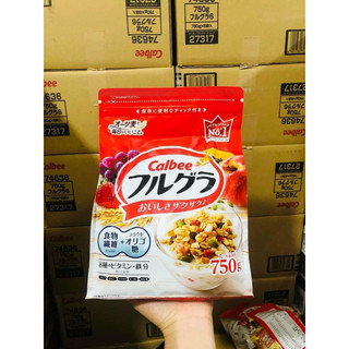 Ngũ cốc calbee nhật bản 600gr và 750gr