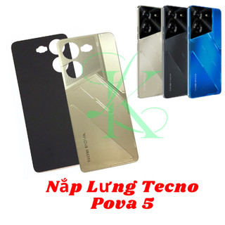 Nắp lưng sau dùng cho Tecno Pova 5