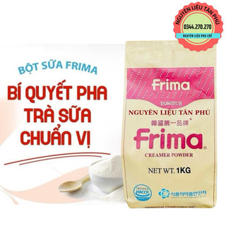 Bột kem béo pha trà sữa Frima - Gói 1kg cty sản xuất.