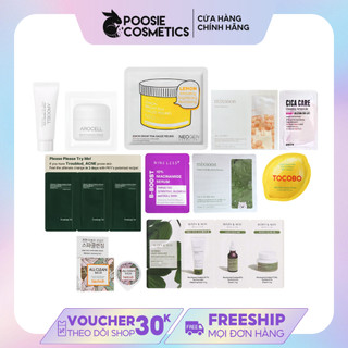 Sample các mẫu dùng thử chính hãng