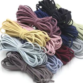 Dây thun 3mm co dãn làm cột tóc, vòng tay handmade (1 mét)