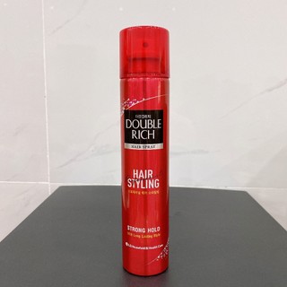Keo xịt tóc giữ nếp tóc mạnh Double Rich Hair Spray 170ml (dạng khí)