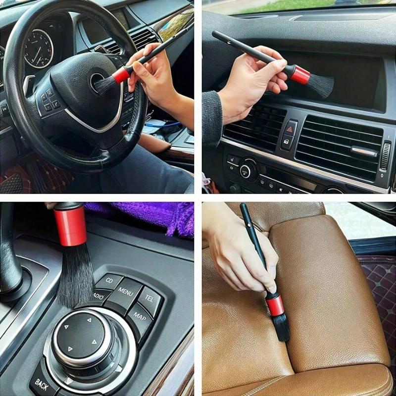Bộ 13 cái Dụng Cụ Rửa Xe hơi Ô Tô Nhiều Món Găng Tay, Cọ Rửa, Mút, Bàn Chải, khăn lau Công cụ rửa xe ô