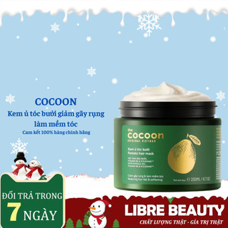 Kem ủ tóc bưởi Cocoon giảm gãy rụng và làm mềm tóc 200ml