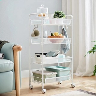 Kệ để đồ đa năng, KỆ LƯỚI Có Bánh Xe Hàng Cao Cấp