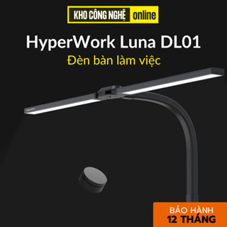 Đèn kẹp bàn HyperWork Luna HPW DL01 (Hàng Chính Hãng)