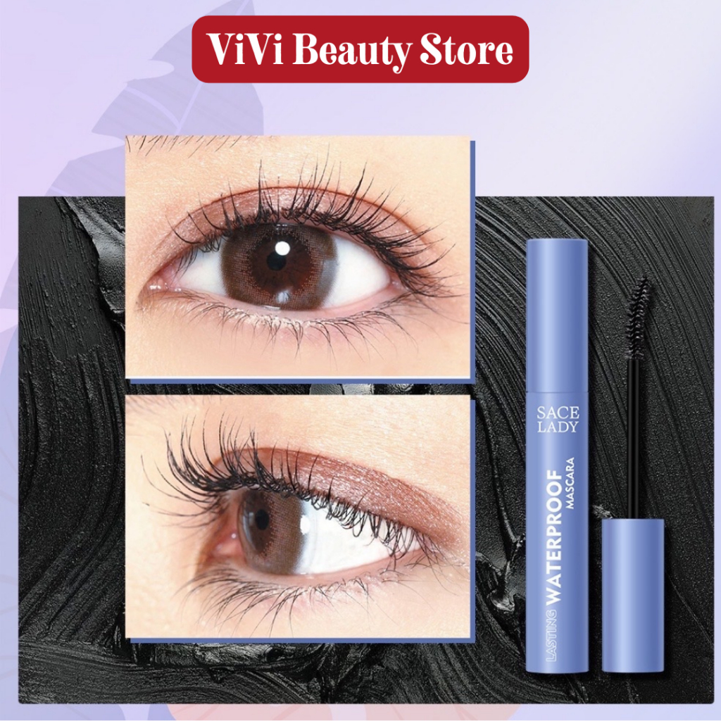 Mascara chống thấm nước SACELADY cong mi tươi mi 6g chuốt mi lâu trôi SL348